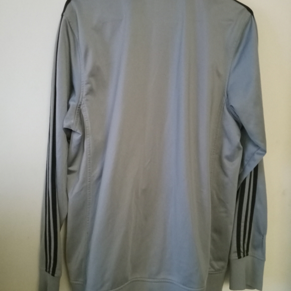 Grey/black Adidas Track jacket..size large. - Picture 5 of 5